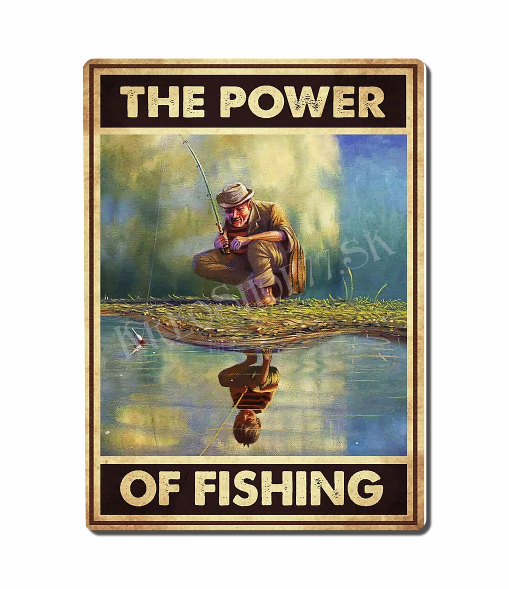 Retro Poster Fishing 001