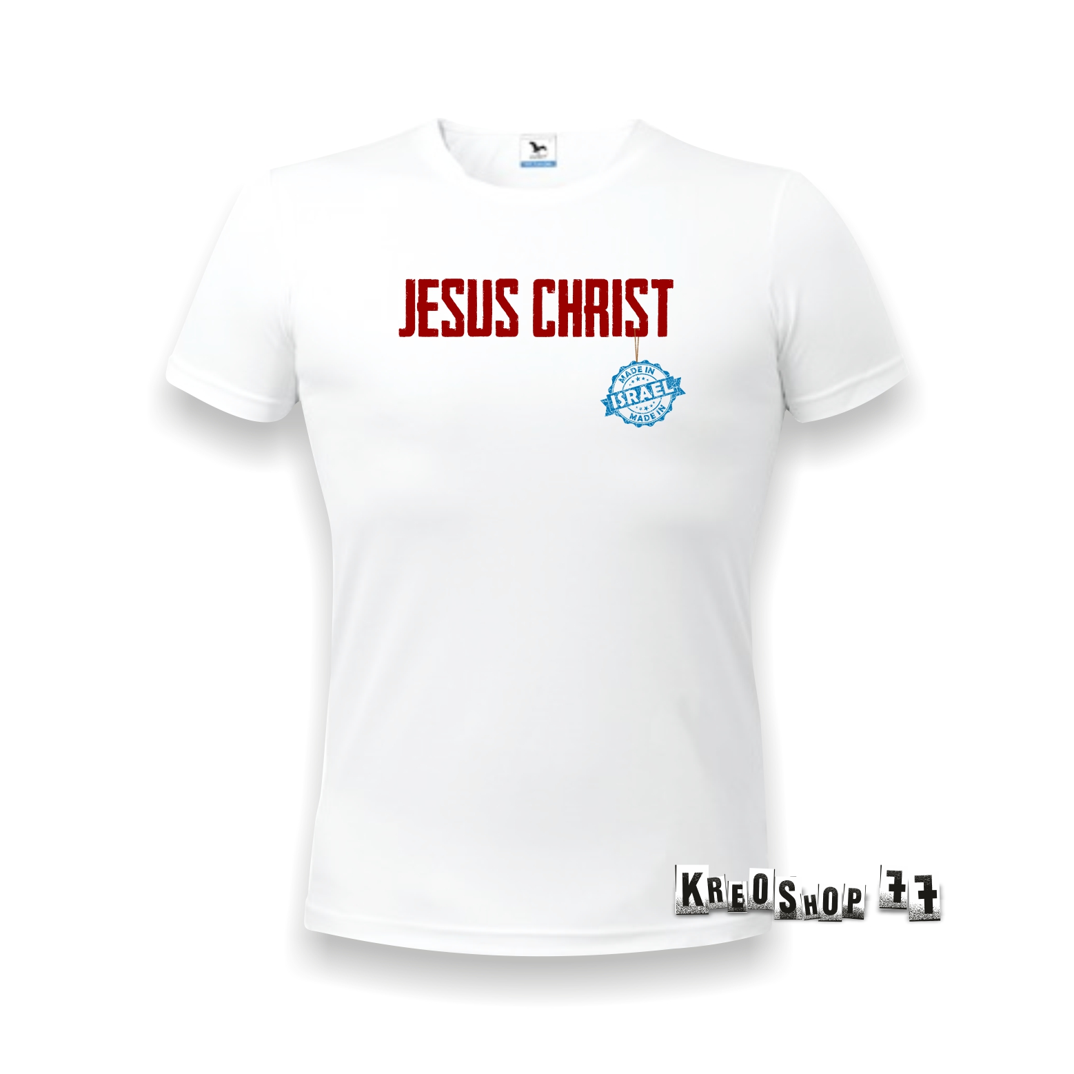 Kresťanské tričko - Jesus christ made in Israel