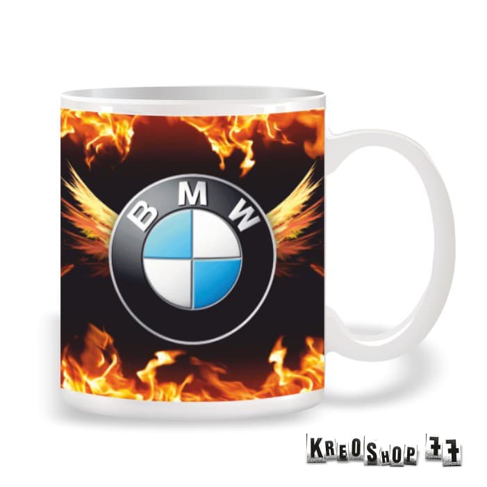 Motoristický hrnček s logom BMW