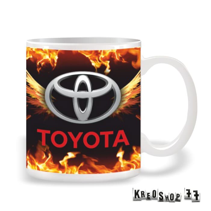Motoristický hrnček s logom Toyota