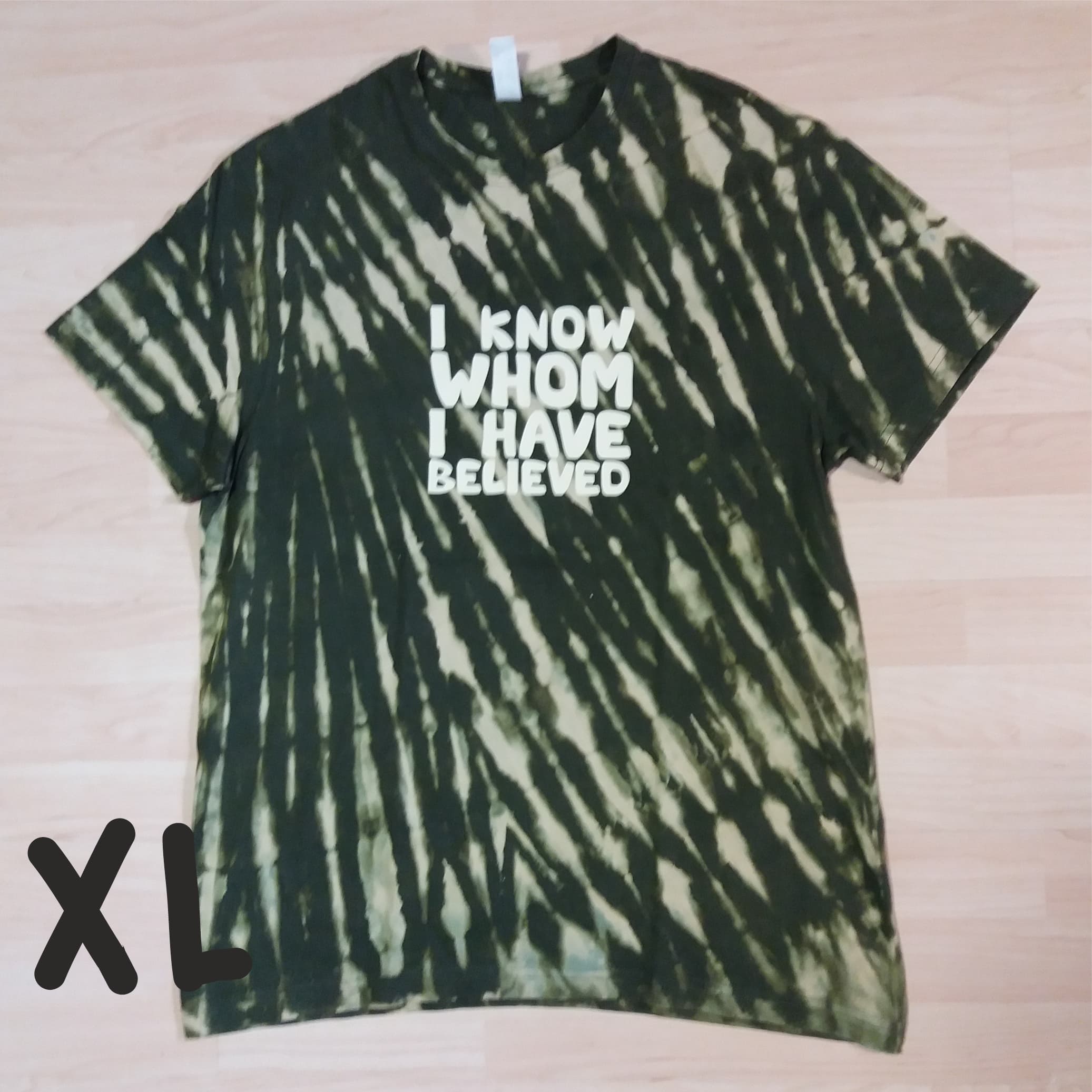 Batikované tričko - veľkosť XL  z01