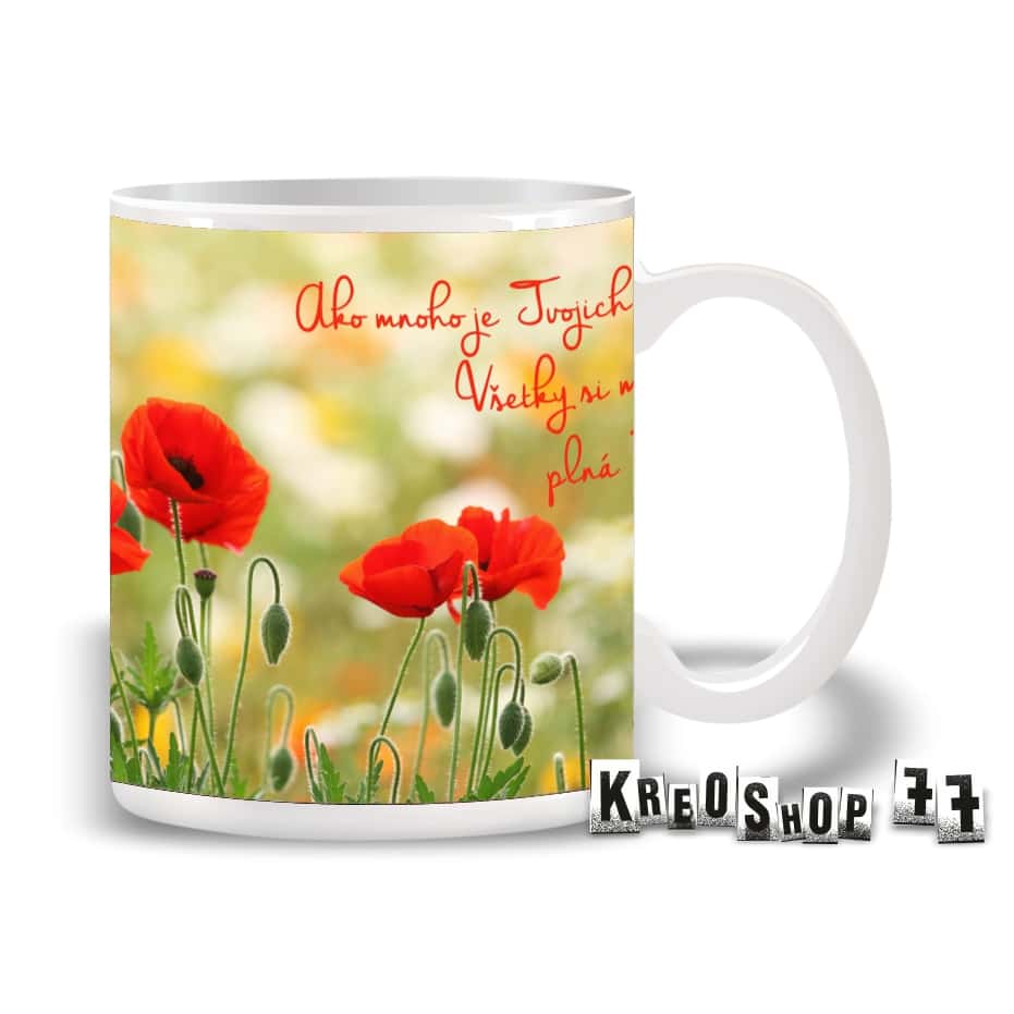 Kresťanský hrnček - Ako mnoho je Tvojich diel 