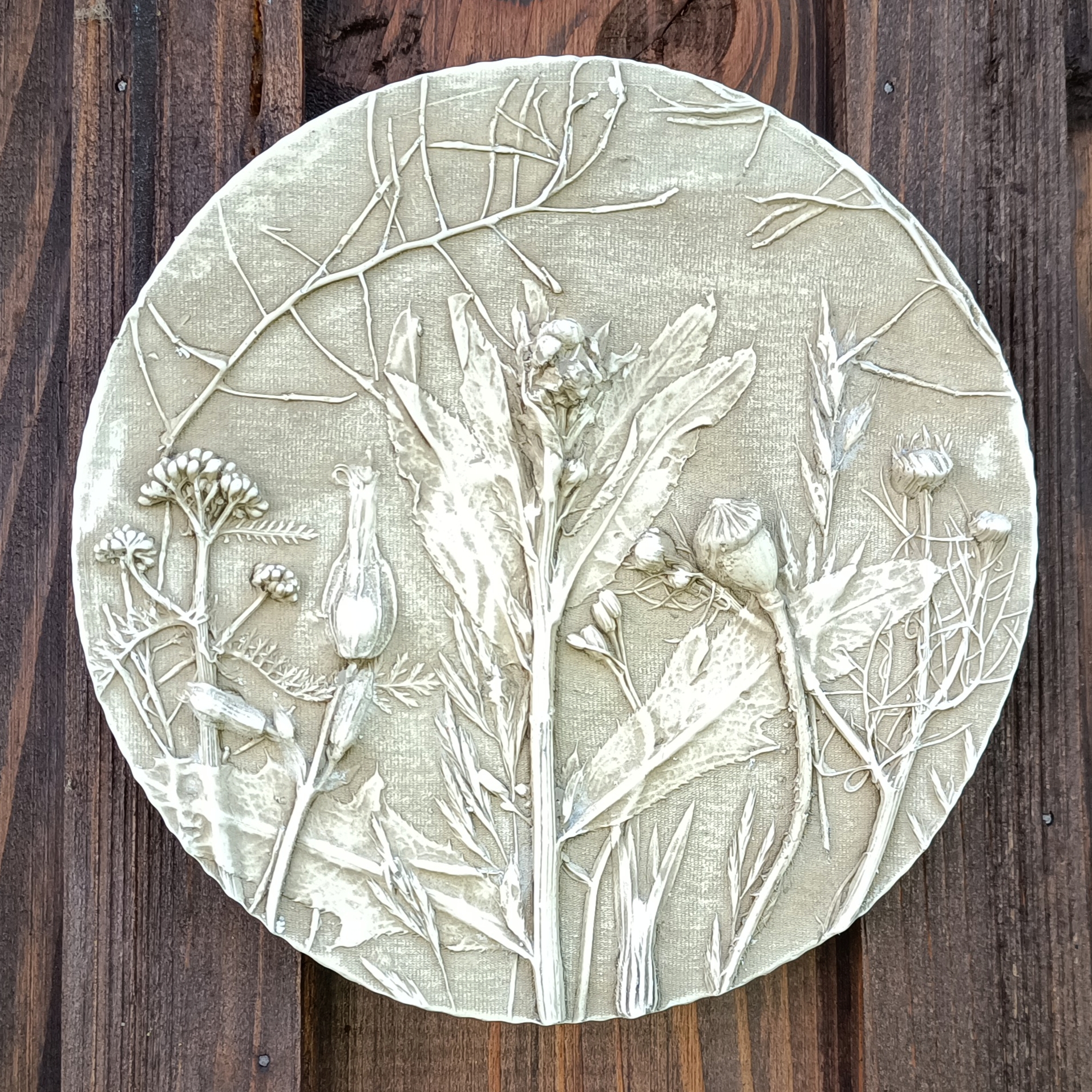 Art decor - sádrové kvety 002