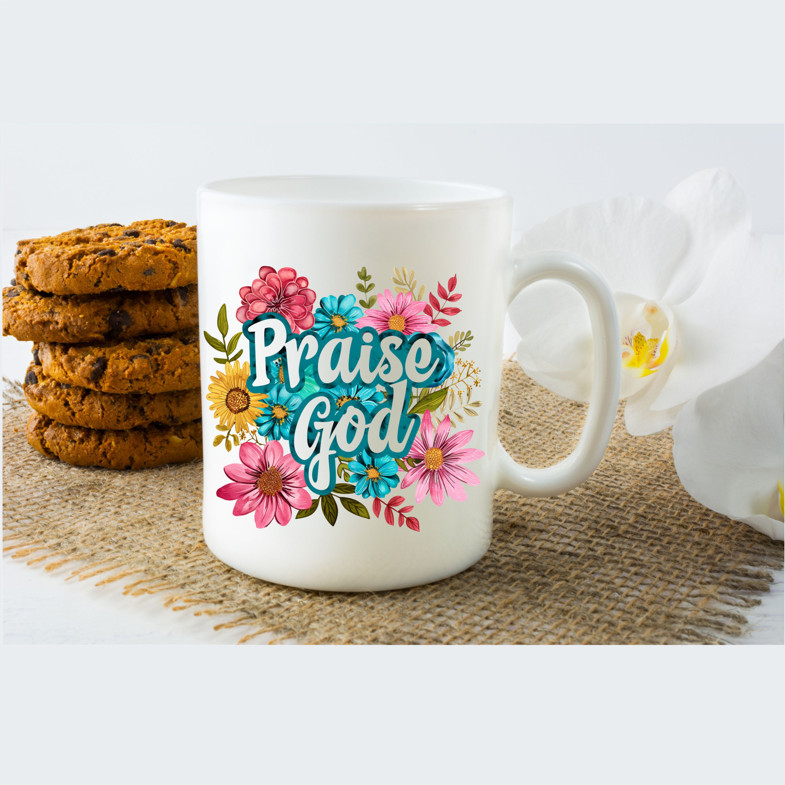 Kresťanský hrnček - Praise God