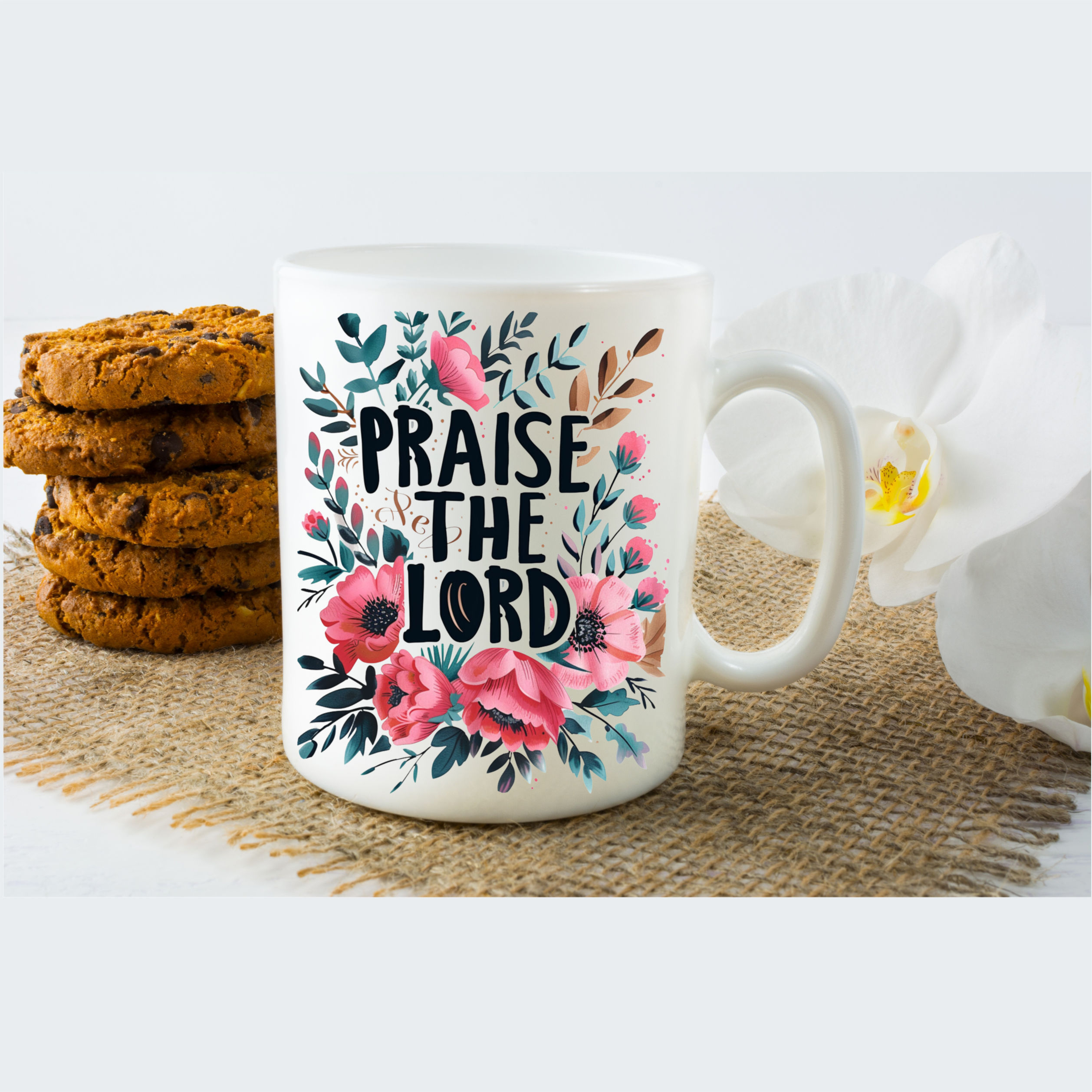 Kresťanský hrnček - Praise The Lord