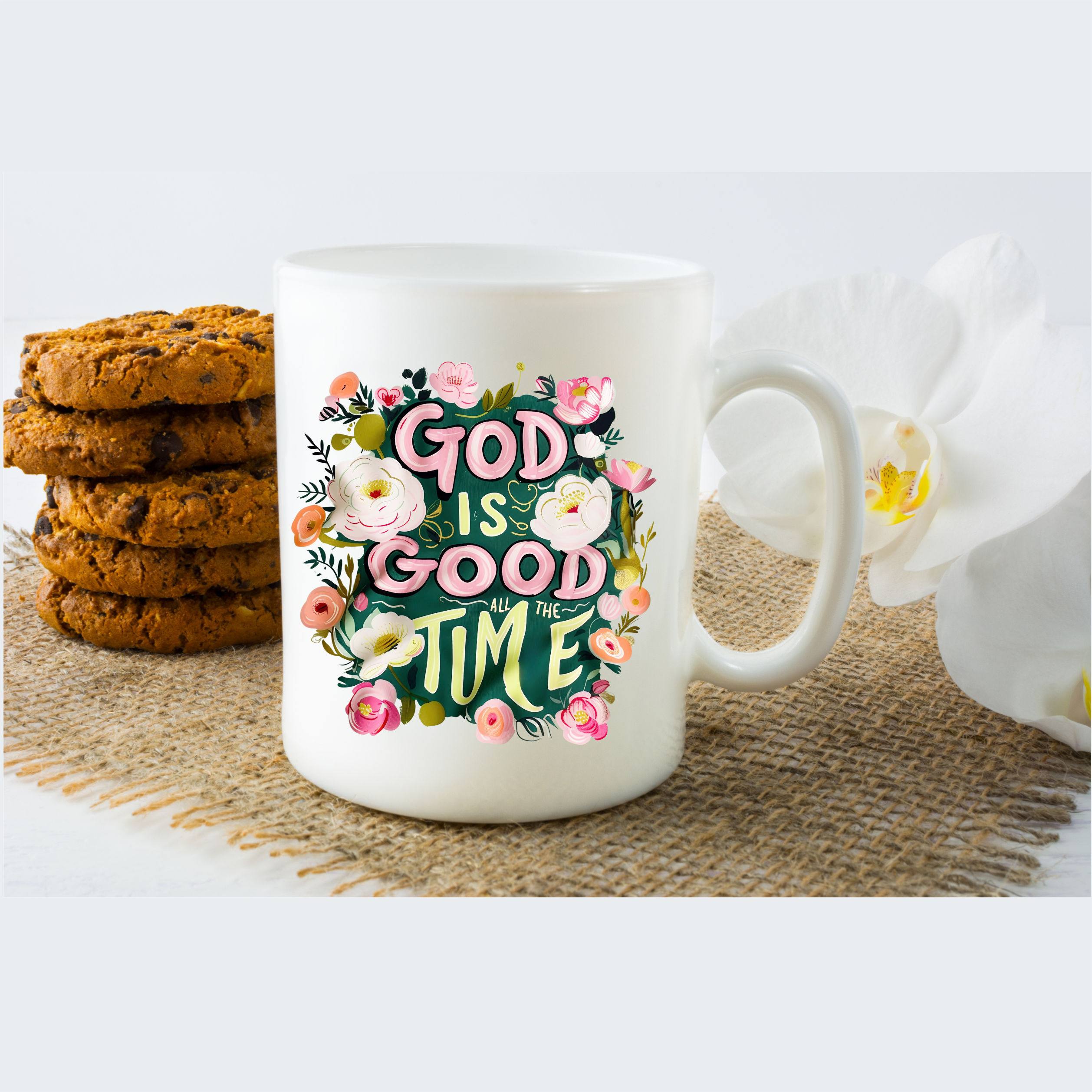 Kresťanský hrnček - God Is Good All The Time