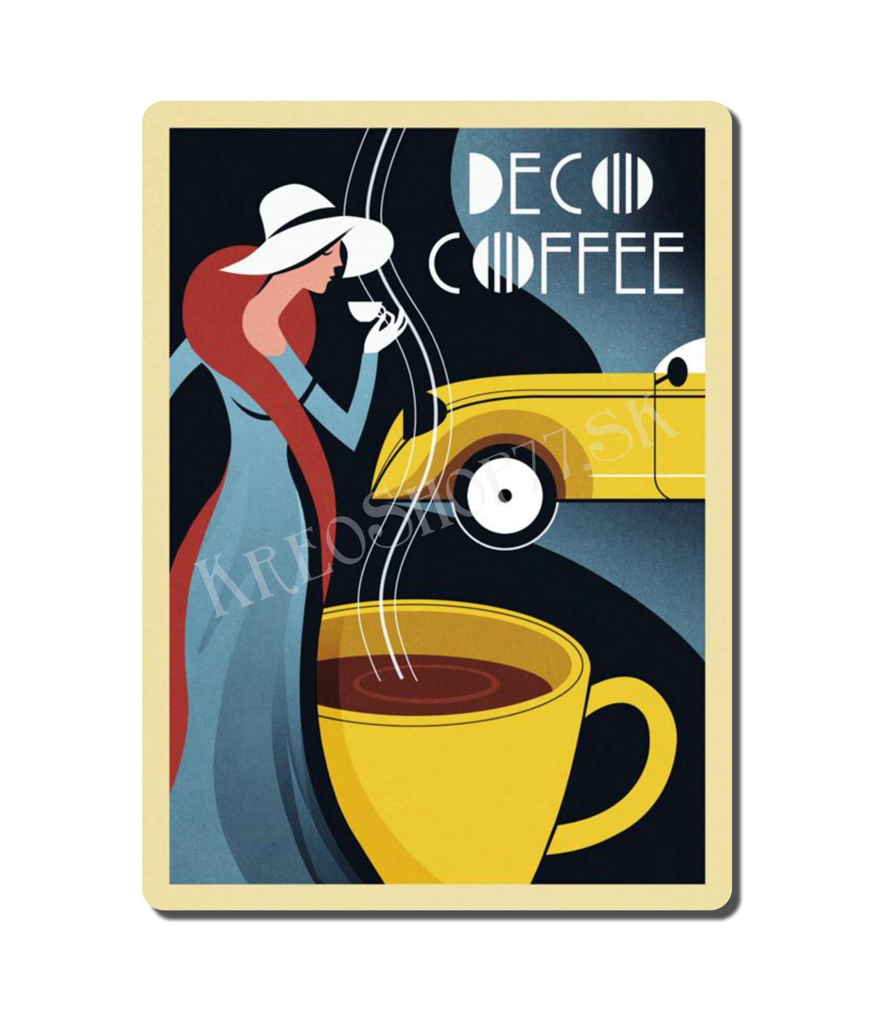 Retro Poster Coffee 002