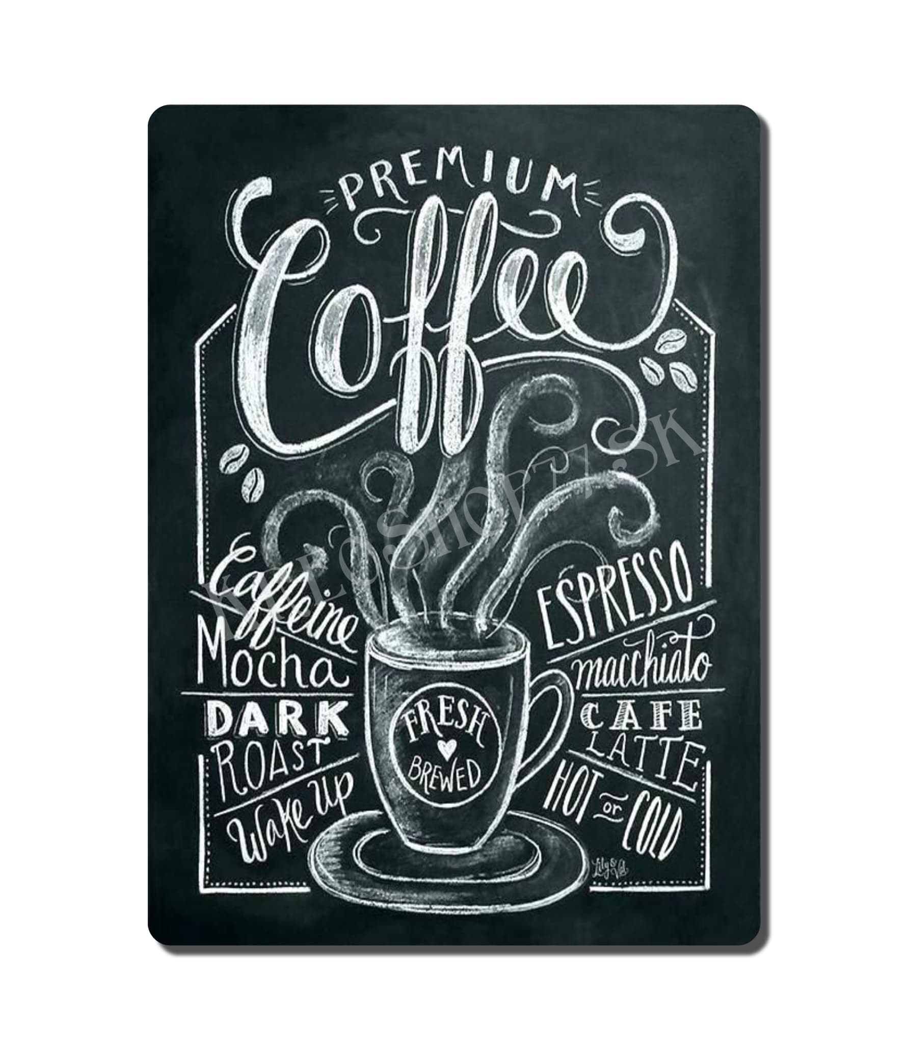 Retro Poster Coffee 003