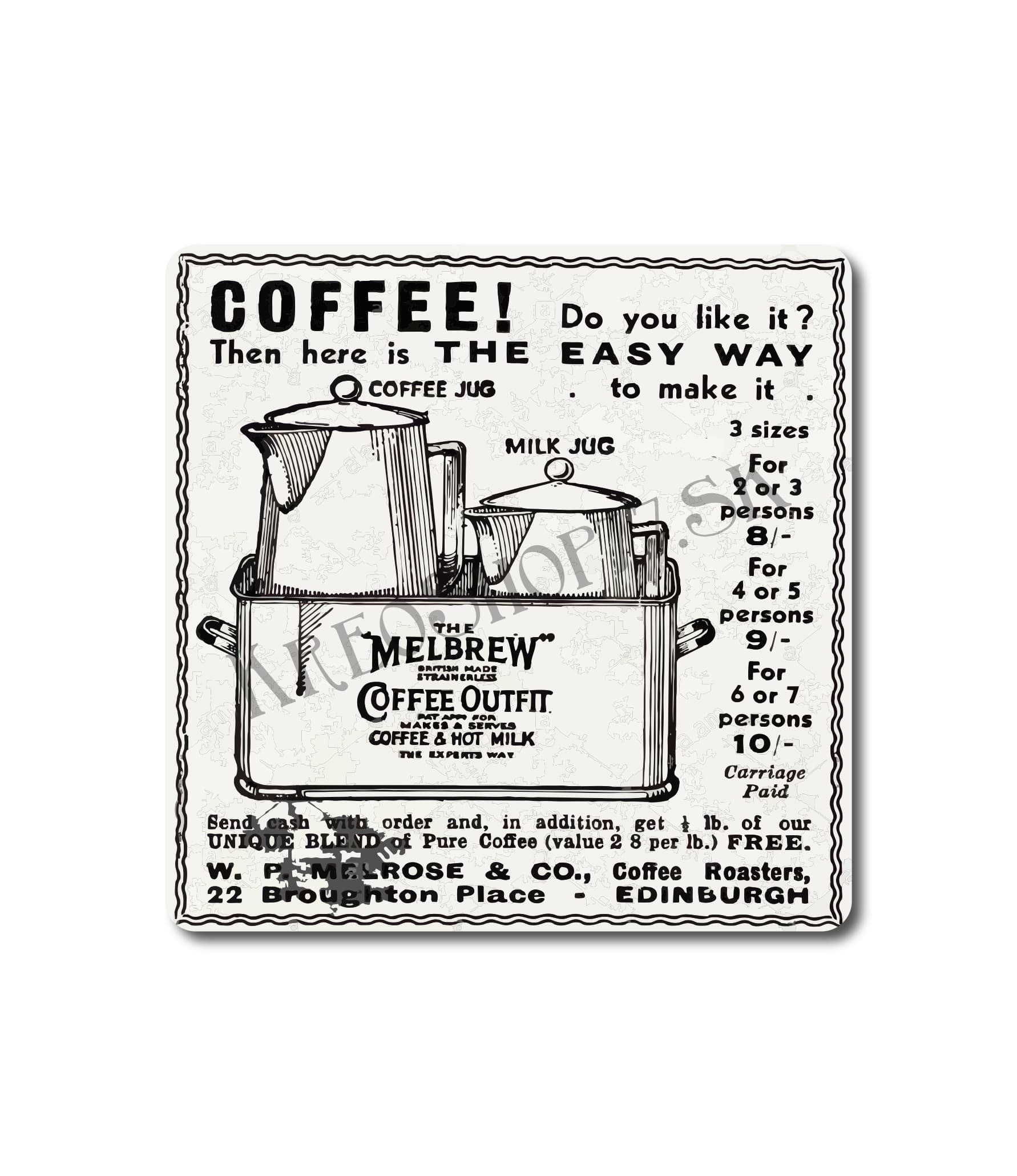 Retro Poster Coffee 017