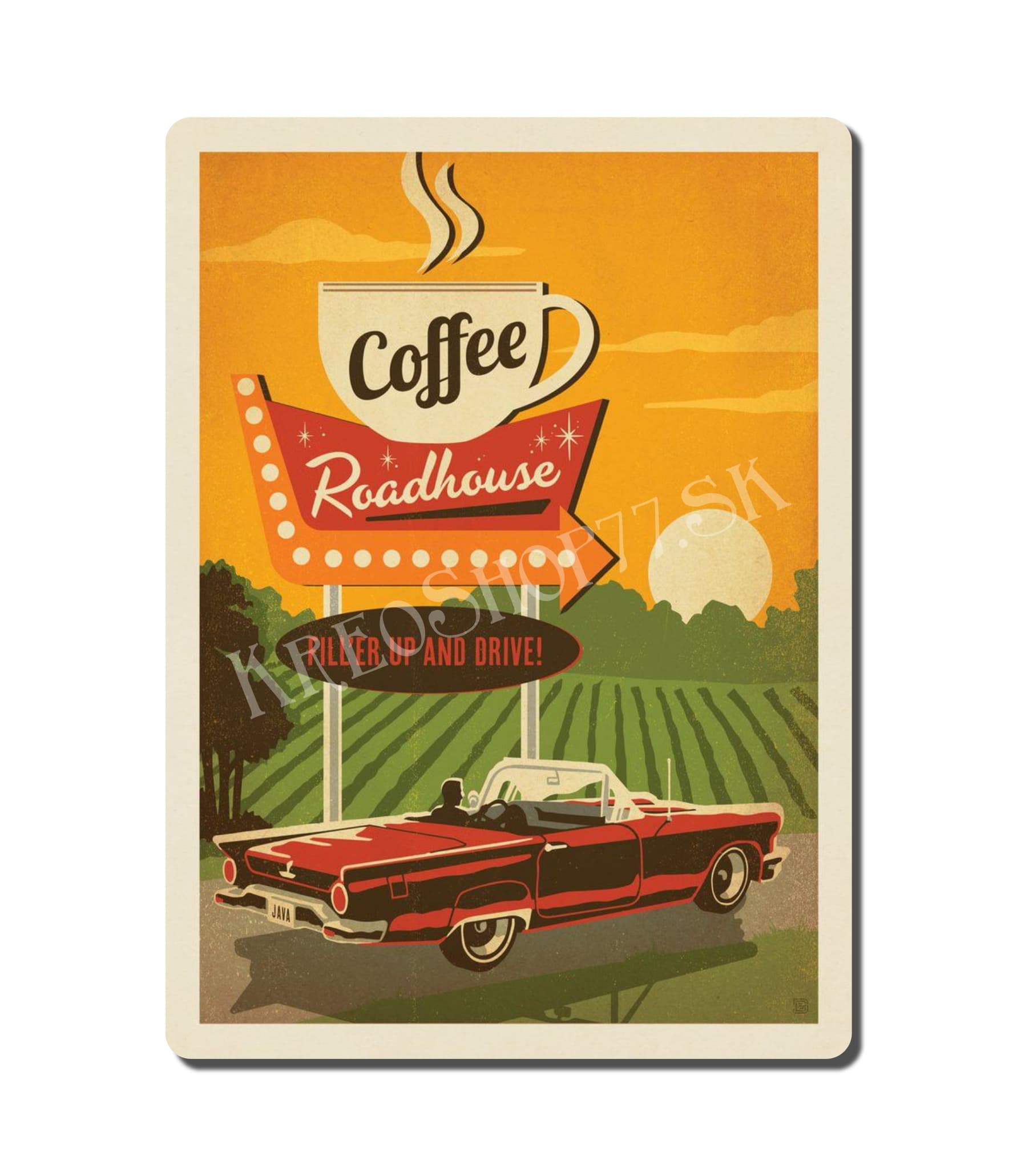 Retro Poster Coffee 019