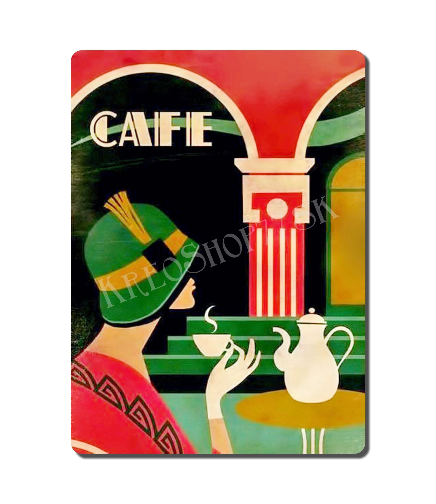 Retro Poster Coffee 023
