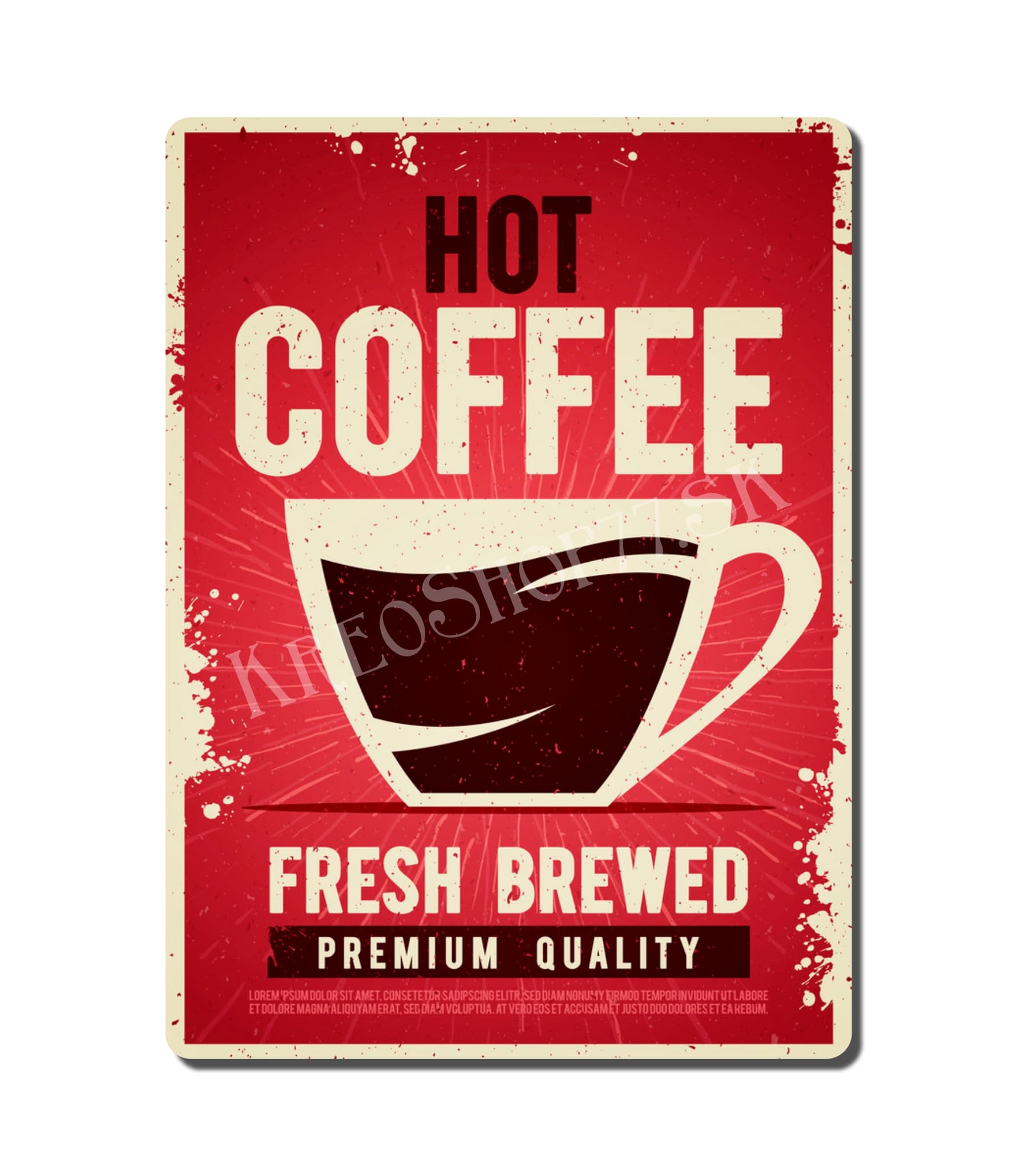 Retro Poster Coffee 036