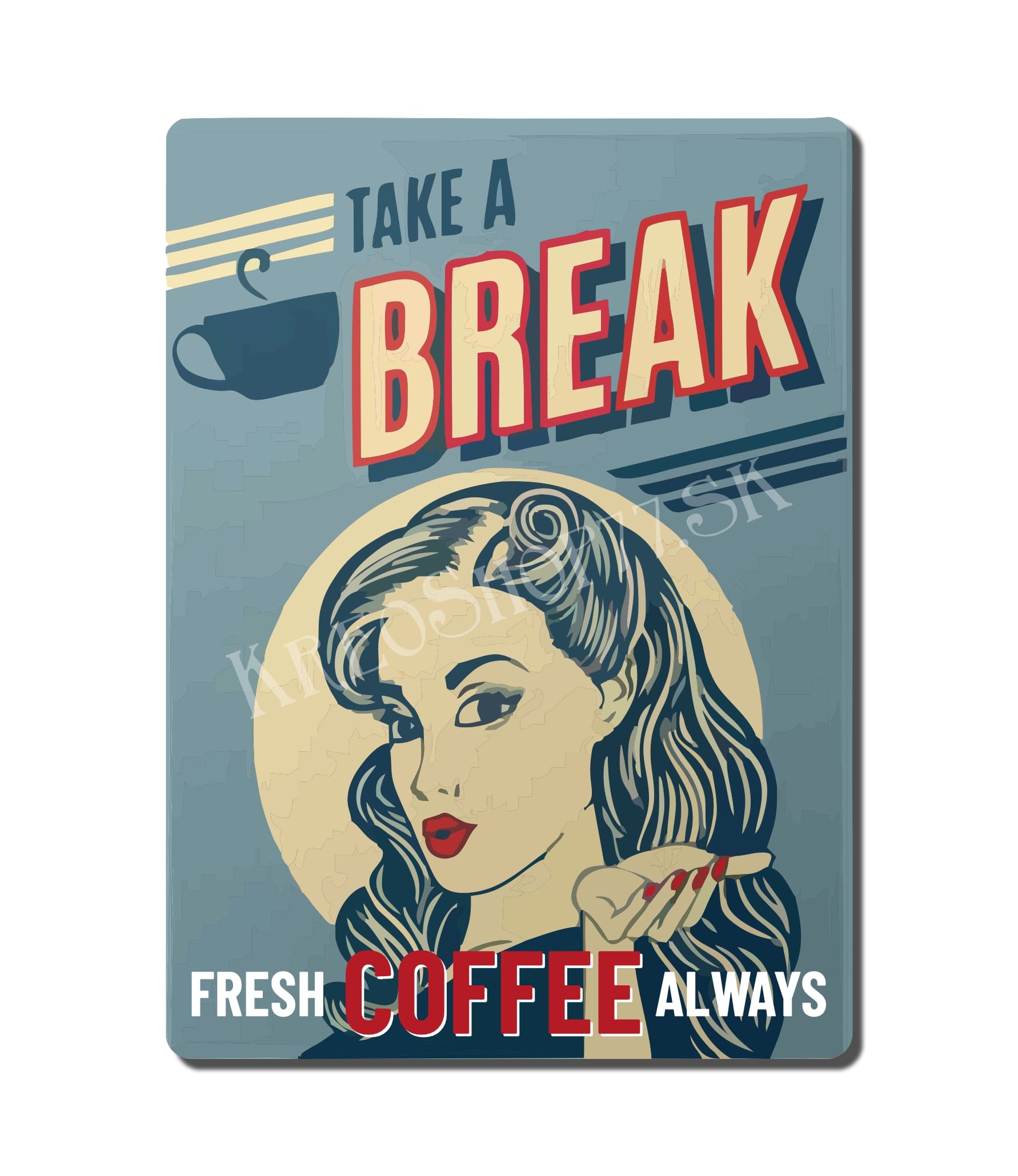 Retro Poster Coffee 050