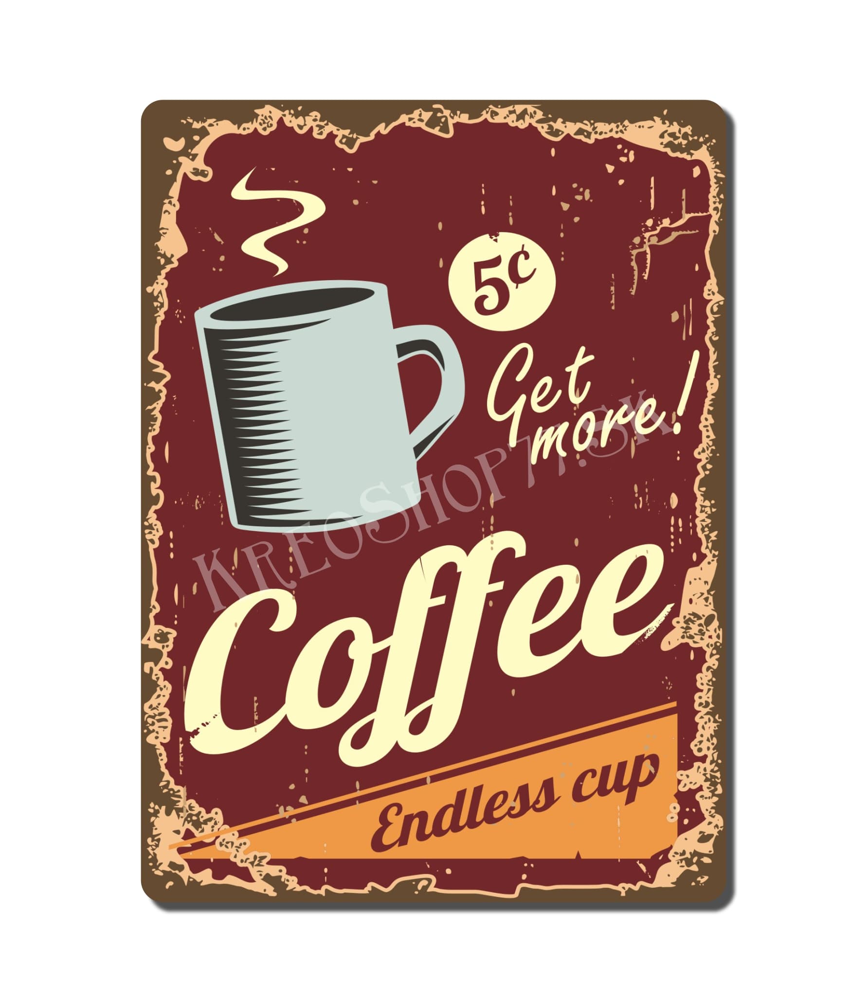 Retro Poster Coffee 058
