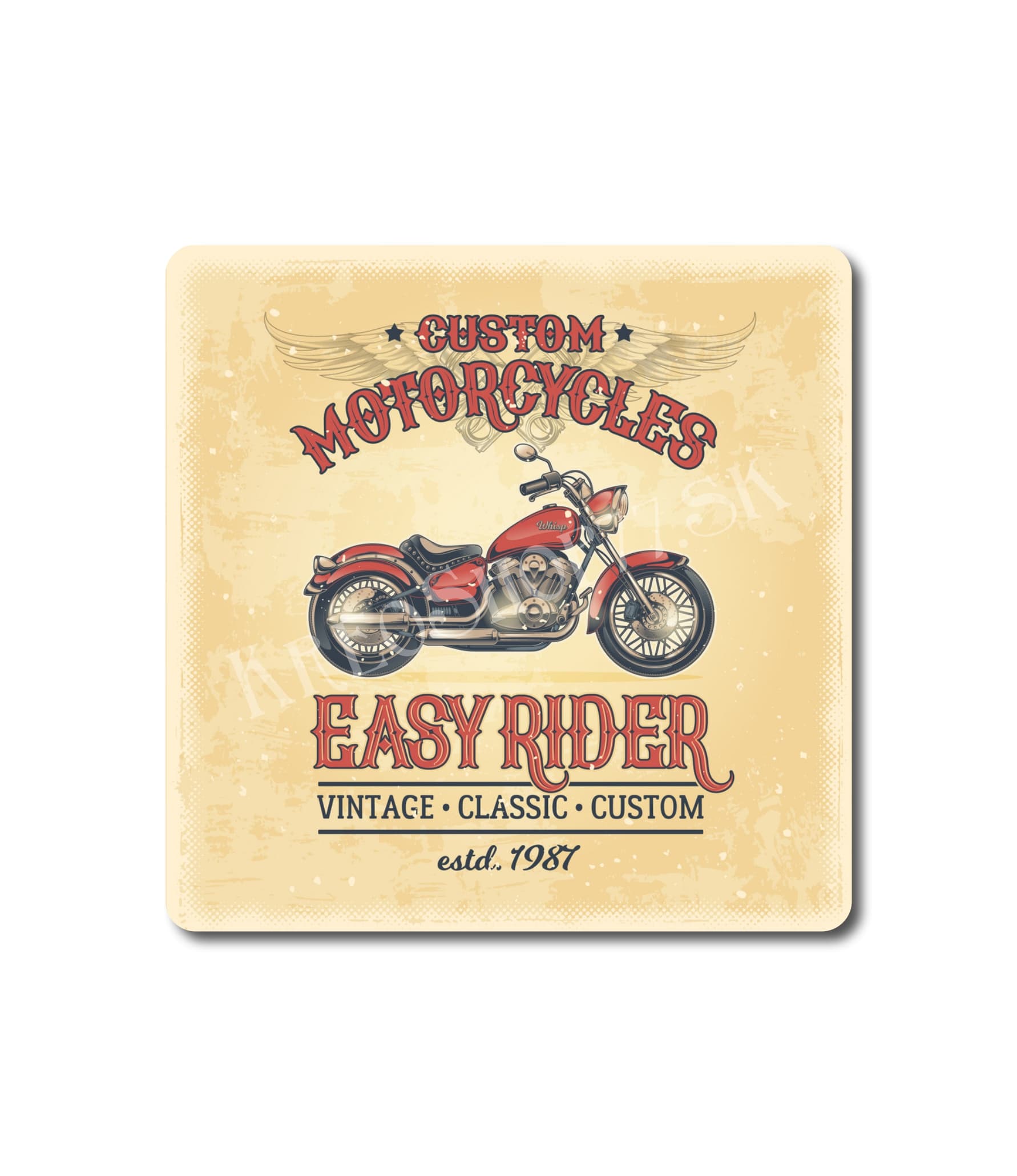 Retro Poster Motorcycle 007