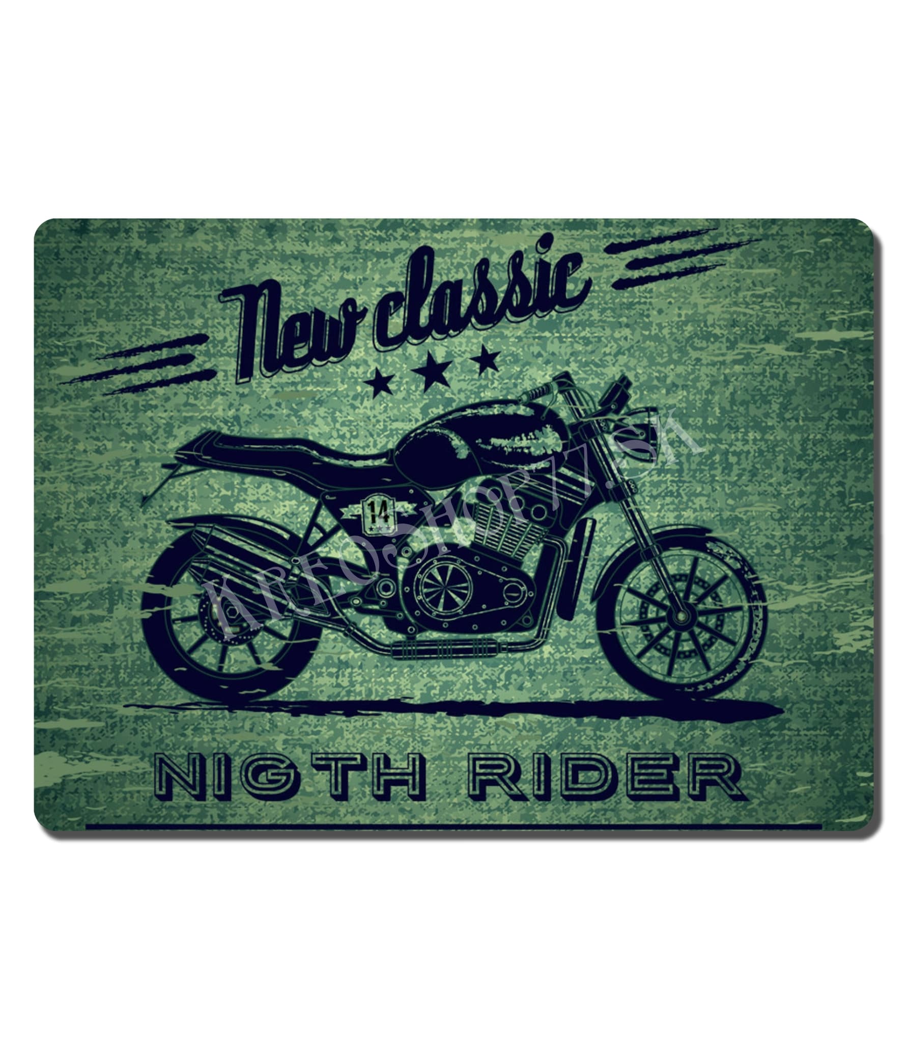Retro Poster Motorcycle 010