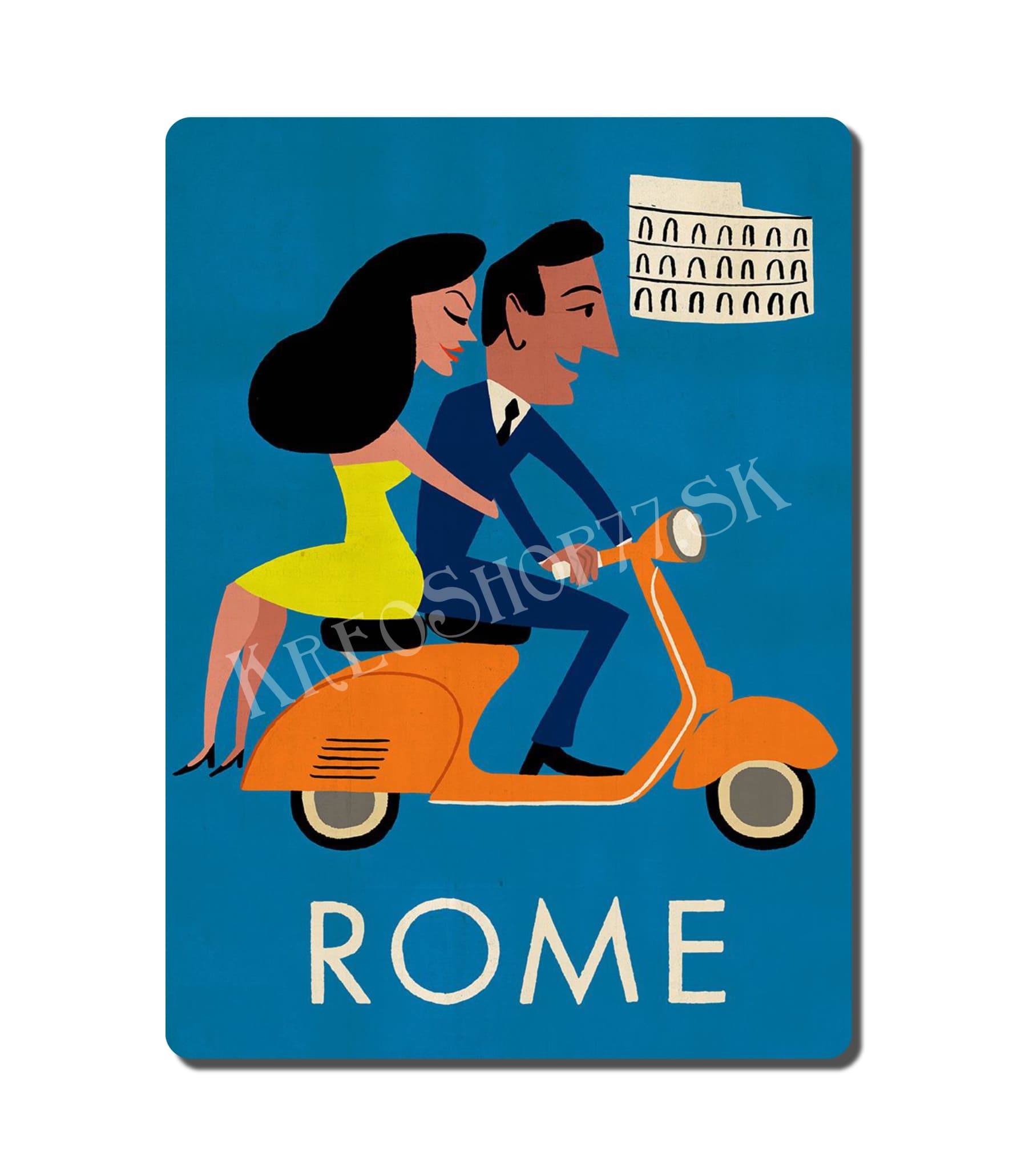 Retro Poster Motorcycle 013