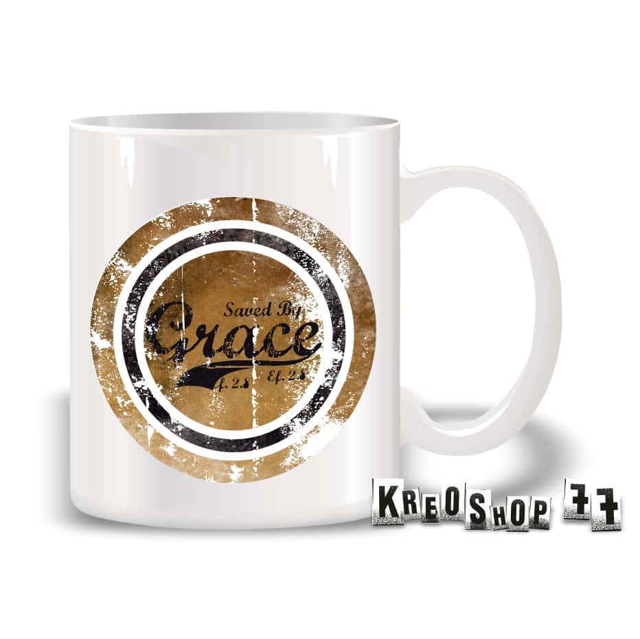 Kresťanský hrnček - Saved by Grace 