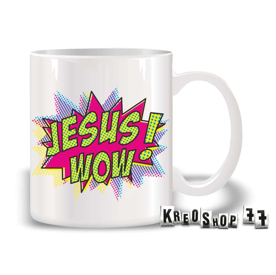 Kresťanský hrnček - Jesus WOW 