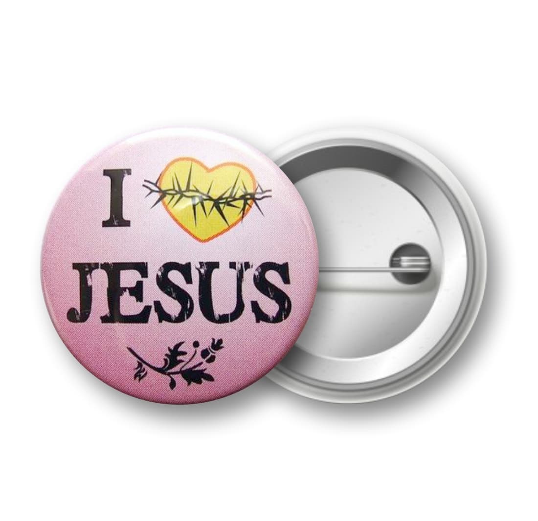 Odznak -  I love Jesus