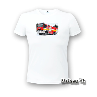 Požiarnické tričko - Hasičské autá 05
