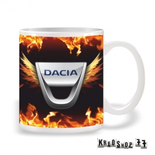 Motoristický hrnček s logom Dacia