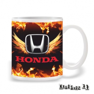 Motoristický hrnček s logom Honda