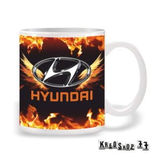 Motoristický hrnček s logom Hyundai
