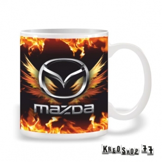 Motoristický hrnček s logom Mazda