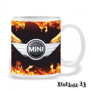 Motoristický hrnček s logom Mini Cooper