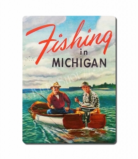 Retro Poster Fishing 035