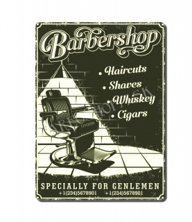 Retro Poster Barber PAT 039
