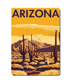 Retro poster City - Amerika - Arizona