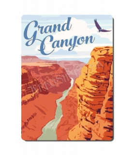 Retro poster City - Amerika - Grand Canyon 02