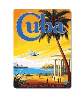 Retro poster City - Amerika - Kuba 04