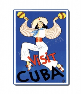 Retro poster City - Amerika - Kuba 05
