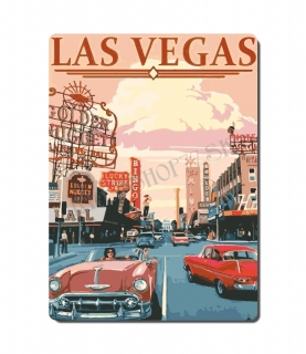 Retro poster City - Amerika - Las Vegas 01