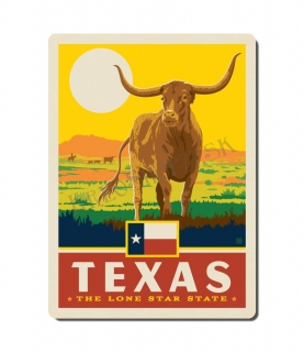 Retro poster City - Amerika - Texas