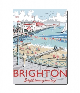Retro poster City - Anglicko - Brighton