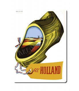 Retro poster City - Holandsko 02