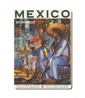 Retro poster City - Mexiko 01