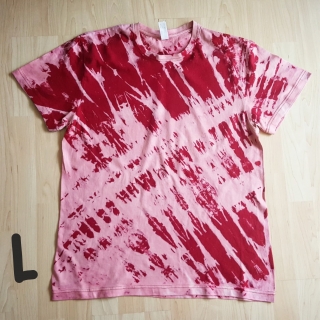 Batikované tričko - veľkosť L  č01