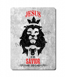 Kresťanský poster - Jesus is my Savior
