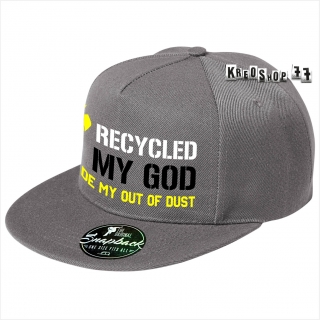 Kresťanská šiltovka - Recycled my God Y