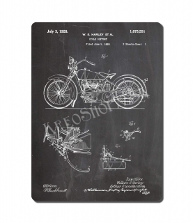 Retro Poster PAT Motorcycle 003