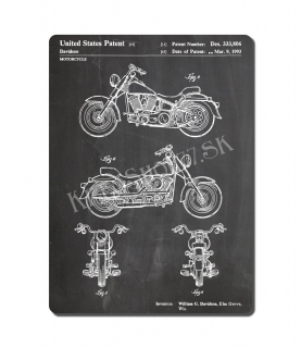 Retro Poster PAT Motorcycle 009