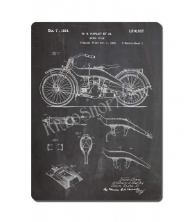 Retro Poster PAT Motorcycle 011