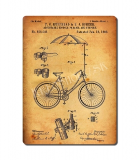 Retro Poster PAT Bicycle 002