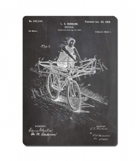Retro Poster PAT Bicycle 003