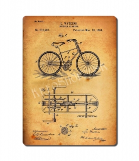 Retro Poster PAT Bicycle 006